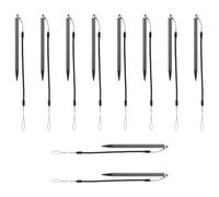 iplusmile Penna Stilo Resistiva Touchscreen con Cordino Anti-Smarrimento Set da 10 Pezzi Punta Rigida per Scrittura e Disegno Compatibile con Tablet e Smartphone Resistivi per Ufficio e