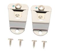 iplusmile per Microfono da Auto Clip in Metallo per Radio Cb Gancio per Microfono Portatile 2 Set
