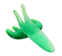 iplusmile Pettine Massaggiante per Capelluto e Raschietto Strumento per Massaggiare la Testa in Forma di Y Forchetta Raschiante dei Capelli