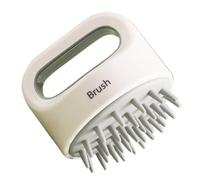 iplusmile Pettine per Capelli in Silicone Morbido per Cuoio Capelluto Delicato Pulizia Profonda e Stimolazione Circolazione Adatto per Viaggi Antiforfora e Favorisce la Crescita Naturale