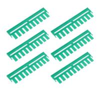 iplusmile Pettine per Elettroforesi Verticale 10 Pozzetti 6 Pezzi in Plastica Resistente a Prodotti Chimici, per Analisi Gel di Poliacrilammide e Laboratorio Scientifico