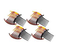 iplusmile Pettini per Chioma Laterali 12 Pezzi Set 7 Denti Curvi in Plastica Resistente Accessori per Chioma da Donna e Ragazze per Eventi e Uso Quotidiano