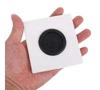 iplusmile Piastra a Muro Passacavi con Spazzola Bianca 86 Tipo Copertura Elettrica Cieca con Passacavo in Gomma Set da 5 Pezzi per Gestione Cavi in Casa e Ufficio