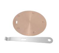 iplusmile Piastra Adattatrice Per Piano Cottura Induzione Vassoio Diffusore Calore in Acciaio Inossidabile Disco Per Convertire Gas Compatibile Macchine Da Espresso e Piccole Pentole