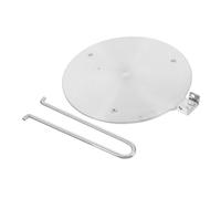 iplusmile Piastra Diffusore Calore Inossidabile per Cucina Adattatore per Piano Induzione Piastra Conducente per e Facile da Design Rimovibile e Versatile