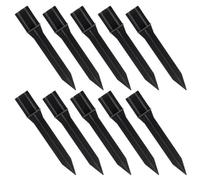 iplusmile Picchetti Luminosi per Sentieri da Giardino Set da 10 Pezzi in ABS Resistente alle Intemperie Picchetti di Ricambio per Luci Solari Esterne Pali per Vialetti e Prato Facili da