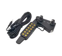 iplusmile Pickup Piezoelettrico per Chitarra Acustica e Ukulele Trasduttore per Buca senza Fori Regolazione Volume e Tono Set Compatto Facile da Installare per Strumenti a Corde