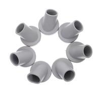 iplusmile Piedini Per Mobili in Gomma 20 Pezzi, Protezioni Per Gambe Di Sedie Antiscivolo Per Pavimenti in Legno Duro, Coprisedie Inclinati Per Protezione Mobili Casa