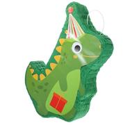 iplusmile Pignatta di Dinosauro di Carta Verde per Feste e Compleanni, Decorazione per Pignatta di Capodanno, Gioco Divertente da Festa per Adulti Riempimento di Caramelle e Sorprese,