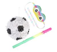 iplusmile Pinata Calcio per Festa di Compleanno a Tema Calcio, Set 3 Articoli, Gioco Divertente e Decorazione Compleanno Sportivo