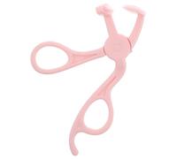 iplusmile Pinza Piegaciglia Rosa in Plastica Versatile e Facile da Usare Pettinino Integrato per Curvare Ciglia, per Make-up Quotidiano e Varie Occasioni