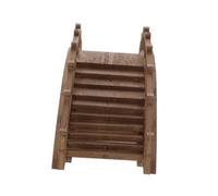 iplusmile Ponte ad Arco in Legno Massello per Bonsai e Micro Paesaggi Decorazione Zen per Giardini di Muschio e Terrari Ornamento Fatti a Mano per Vasetti Bonsai e Miniature