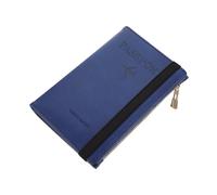iplusmile Porta Passaporto in PU Flessibile con Protezione Rfid Custodia per Documenti e Carte Business Design con Scomparti Multipli per Viaggiatori