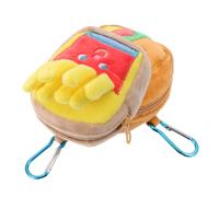 iplusmile Portafoglio di creative fascino degli accessori della borsa Charms di zaino ciondolo charms borsa simpatico portamonete piccolo portafoglio kawaii cristallo super morbido