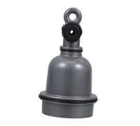 iplusmile Portalampada piccolo a tre vie hardware delle parti della lampada portalampada riscaldante in ceramica portalampada con filo portalampade prese luce ottone Argento