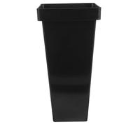 iplusmile Portaombrelli da Terra a Forma Nero di Dimensioni Medie in Plastica Secchiello Raccogliacqua per Ufficio