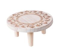 iplusmile Portavaso Stile Europeo con Supporto Inciso Leggerezza e Robustezza per Esposizione Piante Interne ed Esterne Design Semplice Decorativo per Casa e Giardino