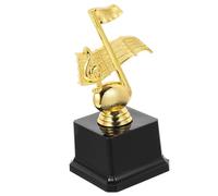 iplusmile Premio Musica in Plastico Leggero Color Oro Valore Commemorativo e Simbolo di Onore per Concorsi Scolastici e Premiazioni di Performance