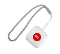 iplusmile Pulsante Wireless Sos Emergenza per Anziani con Allarme Caduta e Chiamata Assistente Collegamento Smart Ospedale e Strutture Sanitarie
