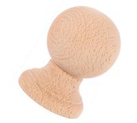 iplusmile Puntale in Legno Massello Grezzo per Balaustre e Terminali per Aste Tende, Decorazione Scultura Romana per Mobili Fai da Te, Accessori Artigianali per Scale e Arredamento Vintage