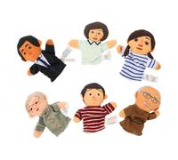 iplusmile Pupazzi da Dito a Forma di Famiglia in Giocattoli Educativi per Raccontare Favole e Divertimento