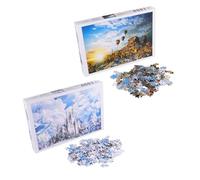 iplusmile Puzzle Di Carta Educativo Delicato Quadrato Dipinto Di Pallone Aerostatico Puzzle Per Adulti Uomo Creativo Divertente