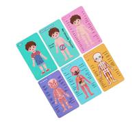 iplusmile Puzzle Educativi in Legno per Gioco Montessori Corpo Umano Didattico Sicuro per Ragazzo Ragazza e Ragazza Regalo Creativo e Resistente