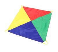 iplusmile Rainbow Ombrello Game Giocattolo Paracadute Per L'asilo Game Rainbow Parachutes Giocattolo Decorativo Paracadute Oggetto Di Gioco Di Cooperazione Gioco Di Paracadute Stoffa