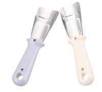 iplusmile Raschietto Antigelo Portatile in Acciaio Inox per Frigorifero e Congelatore, Set 2 Pezzi Pala Versatile per Rimozione Ghiaccio e Pulizia Cucina, Accessorio Salvaspazio per Uso