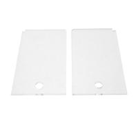 iplusmile Raschietto per Cera in Acciaio Inox 2 Pezzi per Sci e Snowboard, Attrezzo Manuale la Messa a Punto dello Snowboard, Accessori per Sport Invernali e attività Ricreative