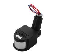 iplusmile Rilevatore di Movimento a Infrarossi DC con Controller per LED Rilevamento con Lente Fresnel Resistente all'Acqua per Luci Esterne e Interne in Garage Corridoi Parcheggi e Aree