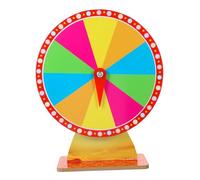 iplusmile Ruota della Fortuna Girevole da Leggera e Portatile per Giochi e Feste Decorazione Interattiva Personalizzabile per e