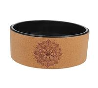 iplusmile Ruota Yoga in Sughero Naturale Antiscivolo Schiena e Stretching Strumento Portatile per Flessibilità e Correzione Posturale