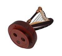 iplusmile Scatola di Regali Vintage per Decorazioni Strumenti Musicali Arpa in Miniatura Strumenti Musicali A Corda Lettore Musicale per Arpa Ornamenti per Strumenti Musicali