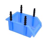 iplusmile Scatola Per Magazzino in Plastica Custodia Per e Utensili Multifunzionale Scatola Per Selezione Di Articoli e Conservazione Domestica Organizer Per Accessori