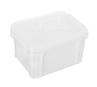 iplusmile Scatola Scatola Di Immagazzinaggio Della Medicina Lavello Caso Cosmetico Cassetta Degli Attrezzi Cestino Attrezzo Borsa Bloccabile Magazzino Potere Medicinale Transparent Plastica