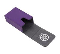 iplusmile Scatola Tarocchi in PU Piccola e Capiente con Magnetico Antigraffio Custodia Portatile per Carte e Oggetti Personali Design Fibbia Facile da Aprire e Chiudere Resistente Agli Urti