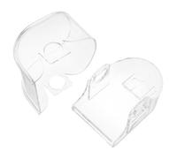 iplusmile Scatola Trasparente per Orologi Organizer in Acrilico Foro Sospensione Custodia per Orologi Protezione Urti e