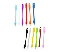 iplusmile Segna Bicchieri da Vino in Silicone 12 Pezzi Design Perforato, Facile da Applicare e Rimuovere, Adatti per Ristoranti Occidentali e Feste in Fraternità Colore Colore Casuale