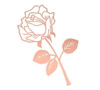 iplusmile Segnalibro Delicato e Resistente in Acciaio Inossidabile a Forma di Fiore per Localizzare Rapidamente la Pagina, per Biblioteca e Ufficio