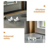 iplusmile Serratura di Sicurezza per Interruttori Automatici Bipolari 6 Pezzi Perno e Fibbia Dispositivo di Bloccaggio Manuale per Quadro Elettrico e Tagout Compatibile Interruttori a