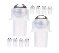 iplusmile Set 10 Pezzi Accessori per Bottiglie di Profumo in Plastica Trasparente e Acciaio, Parti per Oli Essenziali Installazione Facile, per Produzione Fai-Da-Te