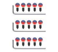 iplusmile Set 15 Copriforo Rubinetto Lavello Cucina Indicatori Caldo Freddo Rosso Blu Tappo Foro Maniglia Rubinetti per Cucina Bagno Casa Accessori Protezione e Sostituzione Rapida