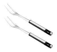 iplusmile Set 2 Forchette per Barbecue in Metallo Inossidabile a Forma a U, Multifunzione per Carne e Verdure, Utensili per Grigliate e Raduni di Famiglia