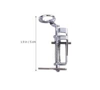 iplusmile Set 2 Pezzi Piedino Premistoffa a Molla in Metallo Punta Aperta e Chiusa per Macchina da Cucire Domestica Compatibile Brother Singer New Home Accessori per Ricamo e Quilting