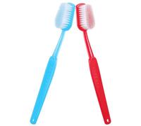 iplusmile Set 2 Pezzi Spazzolini Giganti in Plastica per Feste Design Unico, Portatili e Facili da Mantenere, come Oggetti di Scena per Photo Party e Spettacoli