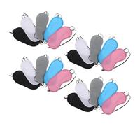 iplusmile Set 20 Maschere per Dormire Morbido e Traspirante, Maschera per Occhi Leggera e Compatta Elastici, Fascia Oscurante Portatile per Sonno Profondo in Viaggio, Ufficio e Relax