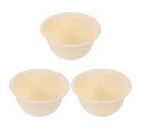 iplusmile Set 3 Ciotole in Silicone per Mescolare Maschere Viso Ciotole Antiurto e Antiscivolo per Estetisti Tazze Medie Pieghevoli per Trattamenti Viso Professionali e Uso Domestico