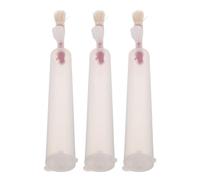 iplusmile Set 3 Pezzi Impollinatore Manuale per Piante da Frutto e Verdure, Strumento Portatile in Plastica e Cotone per Giardino All'aperto, Migliora la Fecondazione
