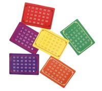 iplusmile Set 5 Carte Numeriche Telepatiche per Trucchi di Lettura Cognitiva Giocattoli Interattivi per Spettacoli Teatrali e Performance su Palco